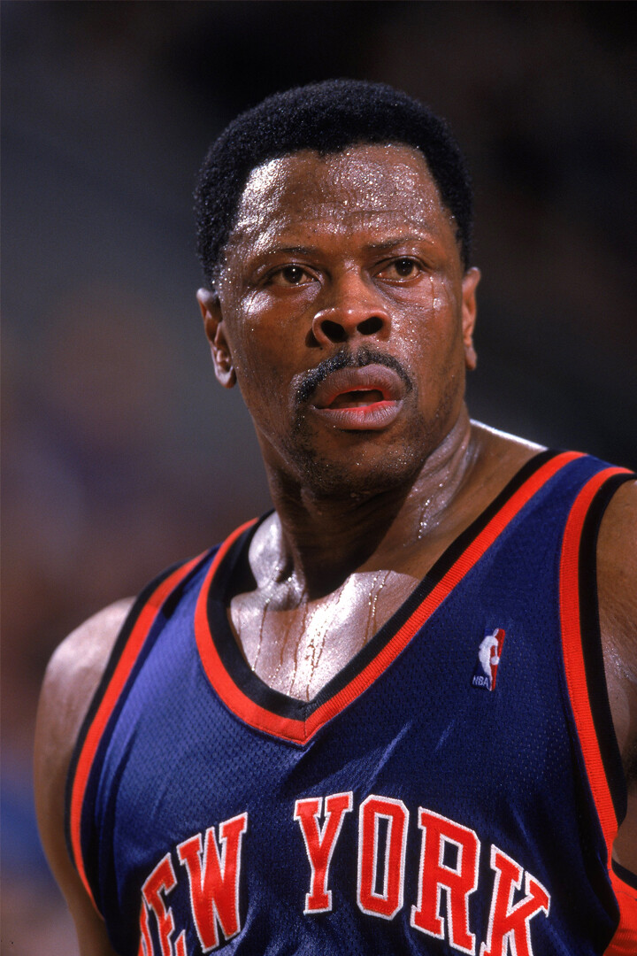 Patrick Ewing Basketball Center Coach NY Knicks #33 Art