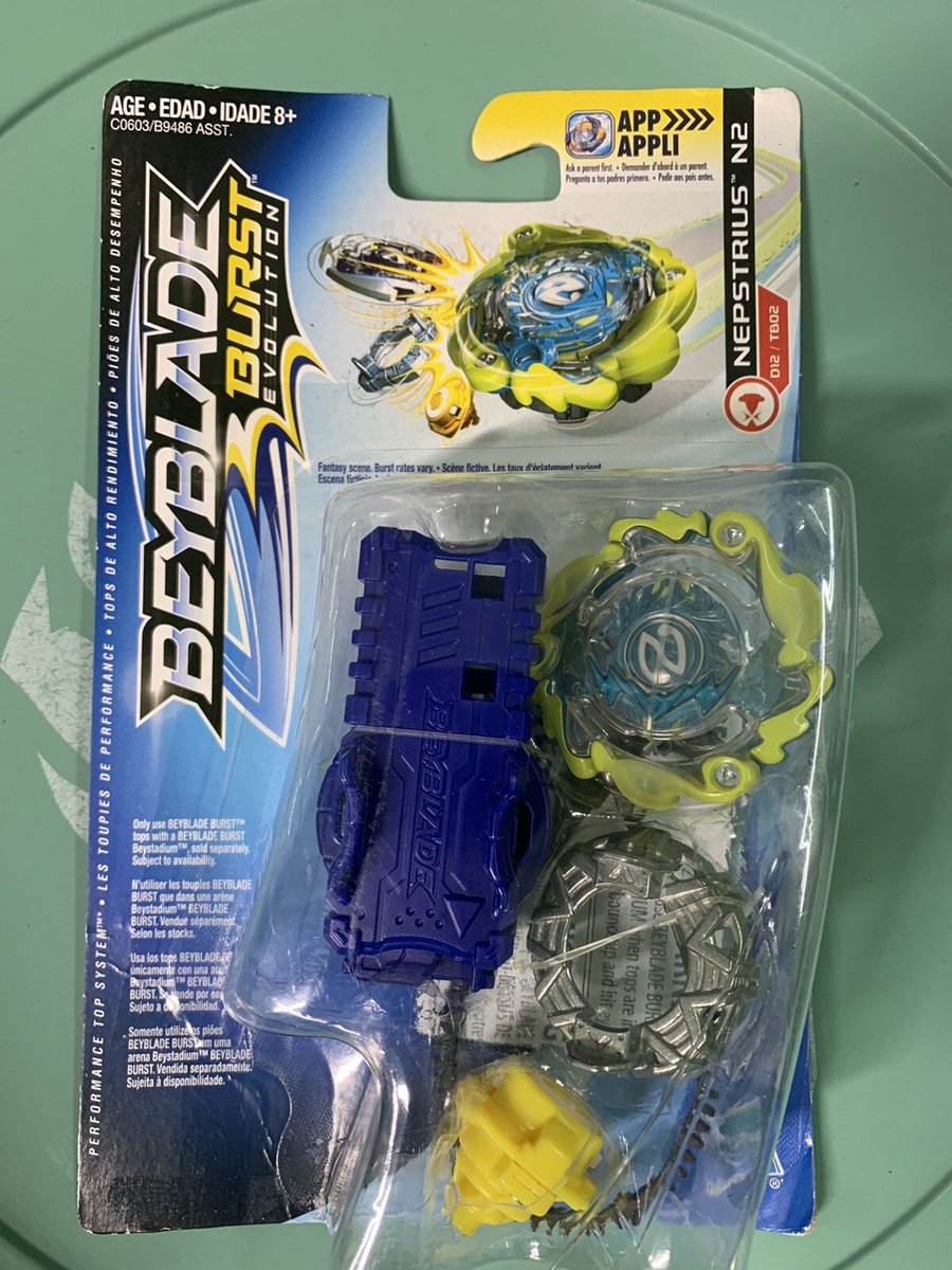 Hasbro Beyblade Burst Evolution Starter Pack Nepstrius N2 New AKA