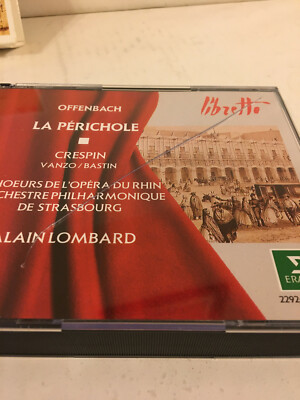 Offenbach, La Perichole, Alain Lombard, Audio 2 CD set
