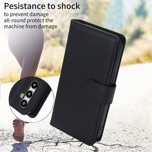 Etui na Samsung S25 S24 S23 S22 S21 Ultra Plus Portfel Karty Skóra Cover - Zdjęcie 23 z 100