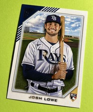 2022 Topps Gallery Baseball MLB #16 Josh Lowe Base RC Rookie Trading Card Rays