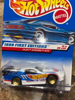hot wheels 1999 first editions #5 olds autora gt3