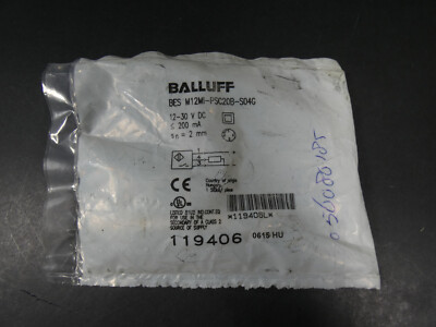 Balluff Sensor BES M12MI-PSC20B-S04G | Näherungssensor | Neu