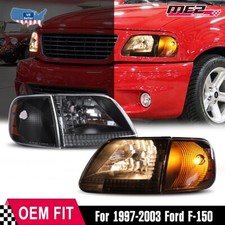 1997-2003 Headlights Lamps For Ford F-150 97-02 Expedition Headlamp Replacement