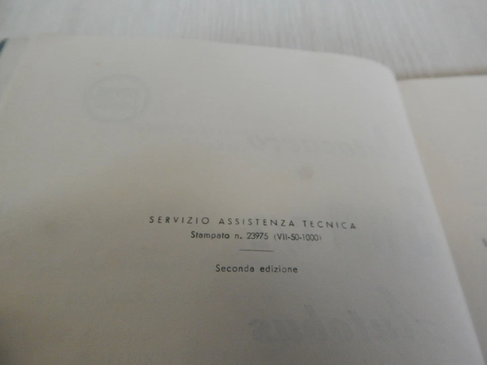 MANUALE USO MANUTENZIONE ORIGINALE 1950 LANCIA 3 RO C/2 - P BUS AUTOCARRO - Immagine 3 di 4