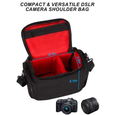 Digital Camera Shoulder Bag Crossbody Backpack SLR DSLR Bag for Nikon Sony Canon