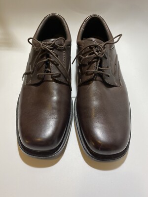 Rockport Men Kinetic Air Circulator Dress Brown Shoes Size  display picture 2