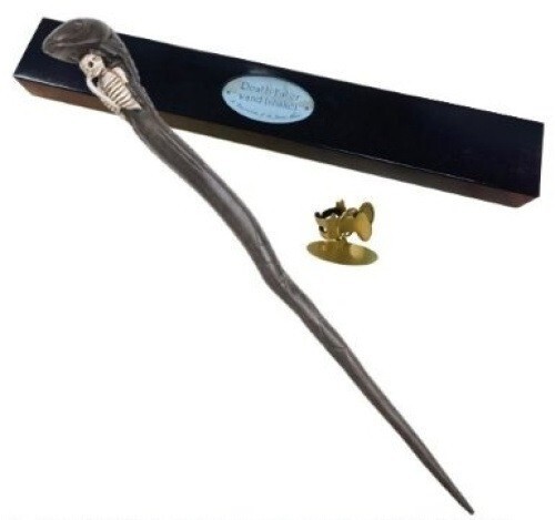 Baguette Draco Malfoy Harry Potter - Réplique Officielle 34cm - Noble Collection - Boîtier Fenêtré