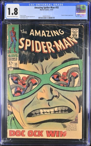 Amazing Spider-Man #55 (1967) CGC 1.8 4468535022 Classic Doctor Octopus Cover