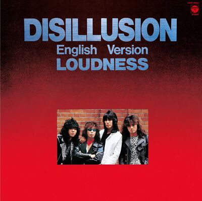 [CD] DESILLUSION English Version Remastering Reissue LOUDNESS COCP-39531 NEU