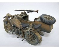 Italeri 1:9 Deut.MilitäRmotorrad Mit Seitenwagen MilitäR Plastik Modellbausatz