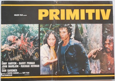 FOTOBUSTA 1, PRIMITIV, SAM GARDNER, ARYONO, PRIMAR, MARDJON, HORROR,CANNIBALISMO