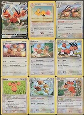 (9x) Dodrio V Base Jungle Pokemon Card Collection Deck Building Colorless + HOLO