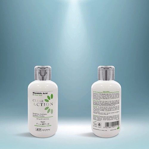 Mandelic Acid & Aloe Vera | Clear Action | Day & Night |Face & Body Milk | 400ml - Picture 4 of 13