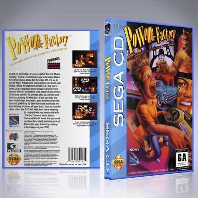 Power Factory Featuring C + C Music Factory (Sega CD, 1992