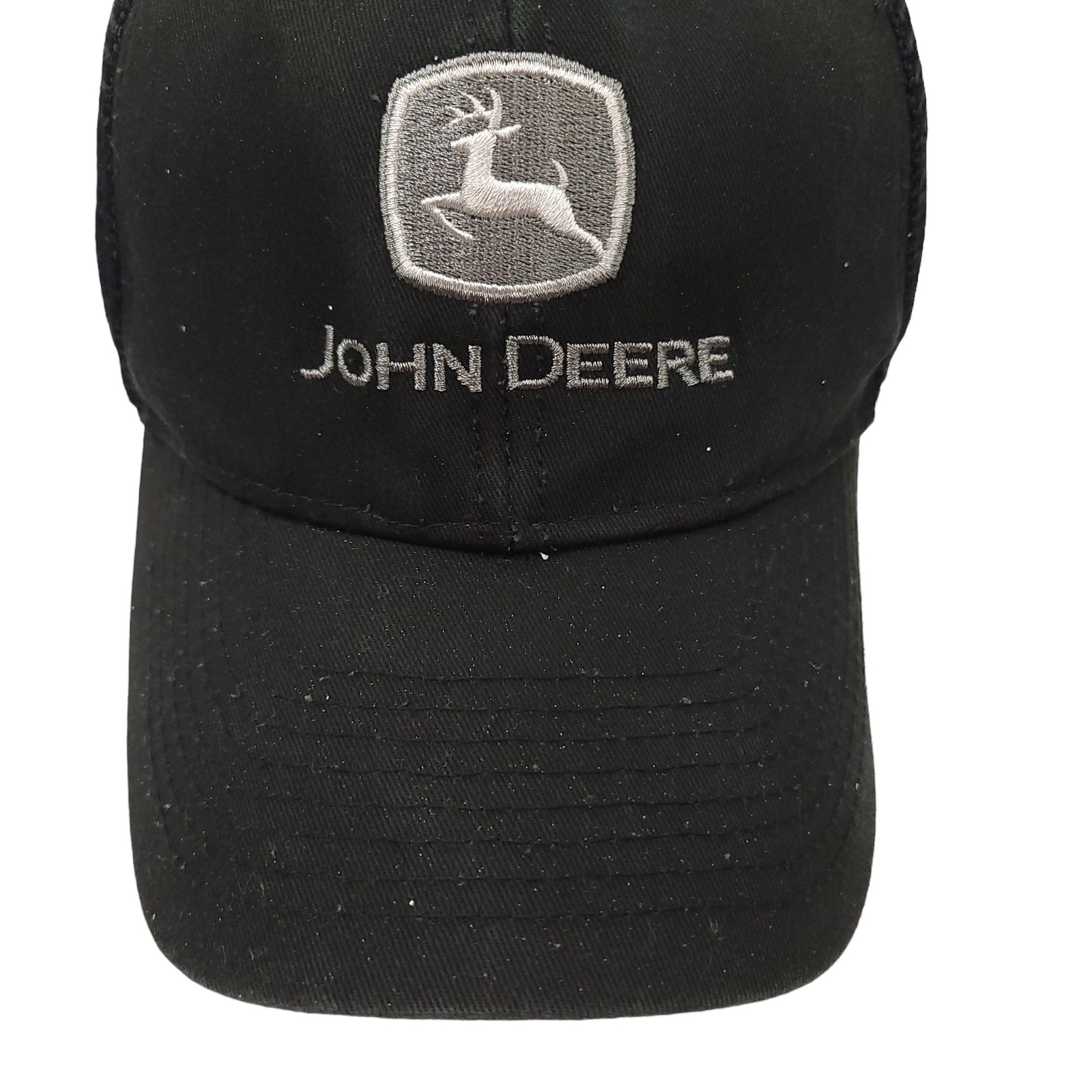 John Deere Patch Logo Mesh Snapback Cap READ COND… - image 14
