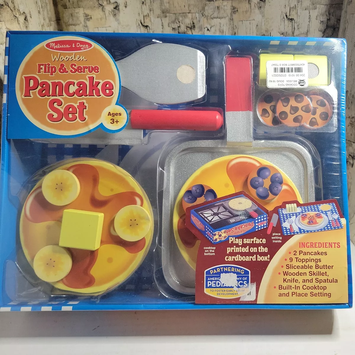 Melissa and Doug flip and serve pancake set new in package eBay