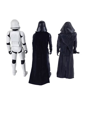 Star Wars Darth Vader, Kylo Ren & First Order Storm Trooper Star Wars Darth Vader, Kylo Ren & First Order Storm Trooper