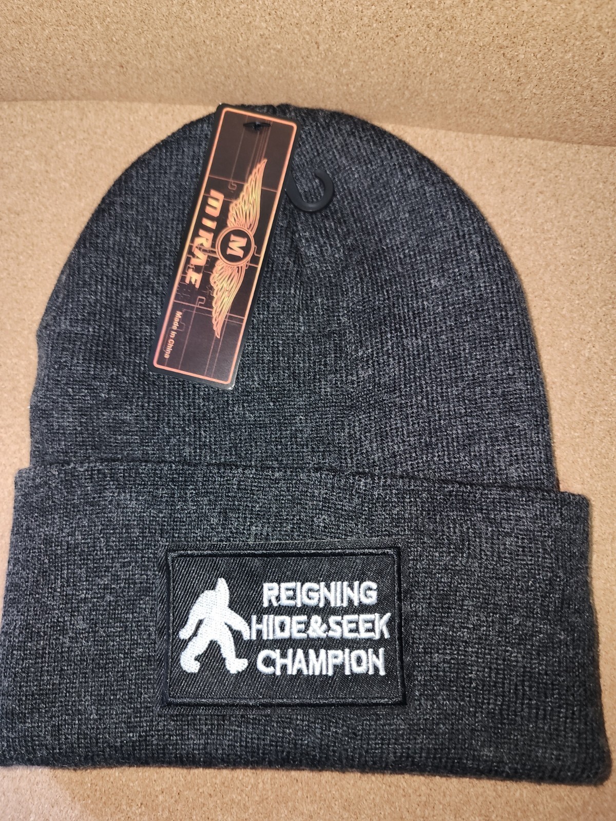 Custom Patch Beanie - 13 Color Options Available-image