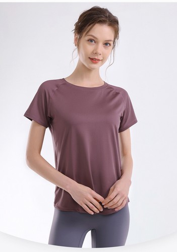 Camisa para mujer de secado rápido ligero entrenamiento atlético yoga para correr tenis gimnasio - Imagen 19 de 25