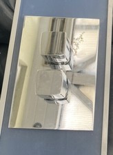 Bristan Dual Control Concealed Mixer Shower with Oval Bow Rail Kit Ex Display.