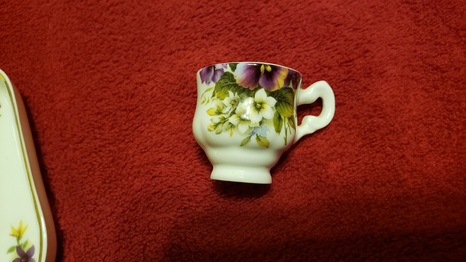 Florence Collectables Fine Bone China Miniature Tea Set eBay