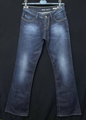Miss Sixty Wilkie Blue Jeans MISS60 Womens 28 Flare Leg Stretch
