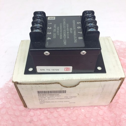 Generator Permissive Parallel Relais Teil #19250 NSN 5945-01-366-2727 - Bild 4 von 4