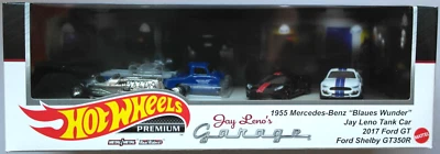 Hot Wheels Premium 4-Pack Jay Leno´s Garage MB Blaues Wunder Ford GT Shelby OVP - Bild 1 von 3