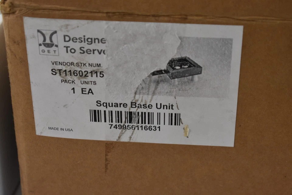 Strata Square Base Unit For Round Insert 16.5" x 16.5" x 5.25" w Protective Case - Image 2 of 4