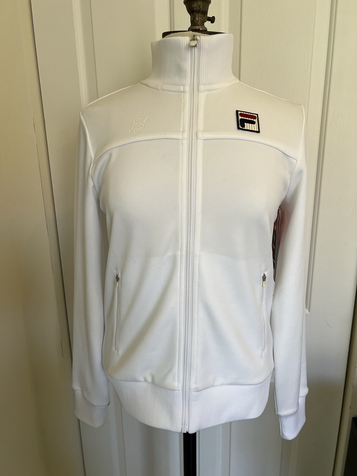 Giacca Fila Unisex PLR Wimbledon Zip Taglia Small Nuova con Etichette