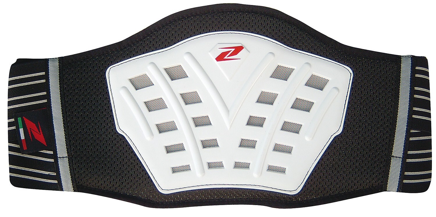KIDNEY BELT CROSS FASCIA LOMBARE BIANCA ZANDONA CERTIFICATA CE TAGLIA S