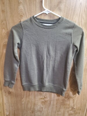 Nordstrom Rack Boys Khaki Fleece Sweater Size Pullover