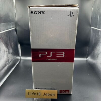 Sony PlayStation 3 120GB Charcoal Black CECH-2000A Console PS3 JP