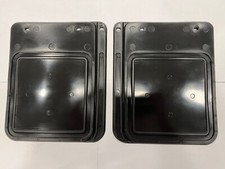 2 Stück Schmutzfänger PKW Anhänger 22,5x19cm Spritzschutz Spritzlappen