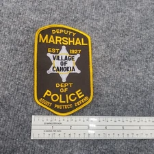 Deputy Marshal Village Of Cahokia Illinois Police Patch