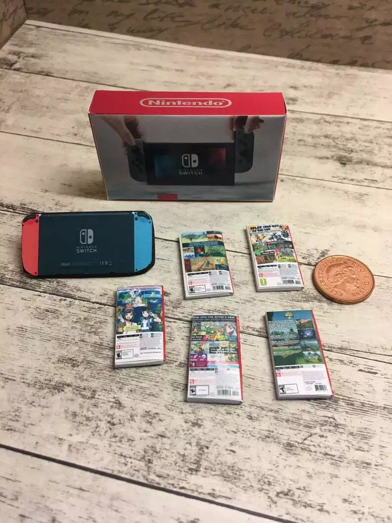 Miniature nintendo store