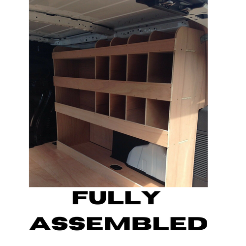 Ford Transit Connect 2014 2023 L2 LWB Van Shelving Racking System Storage Unit eBay