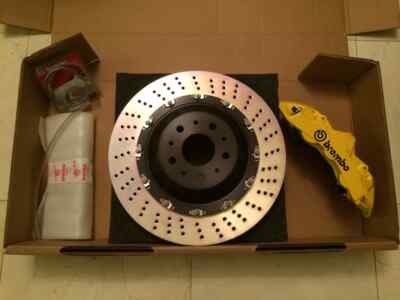 Brembo GT Big Brake Kit for Tesla Model S Plaid | 405mm Rotors 6 Piston
