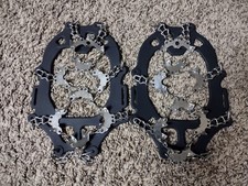 Spikes Ice Snow Anti Slip Grips Grippers Crampons Cleats For Hike Shoes Boot