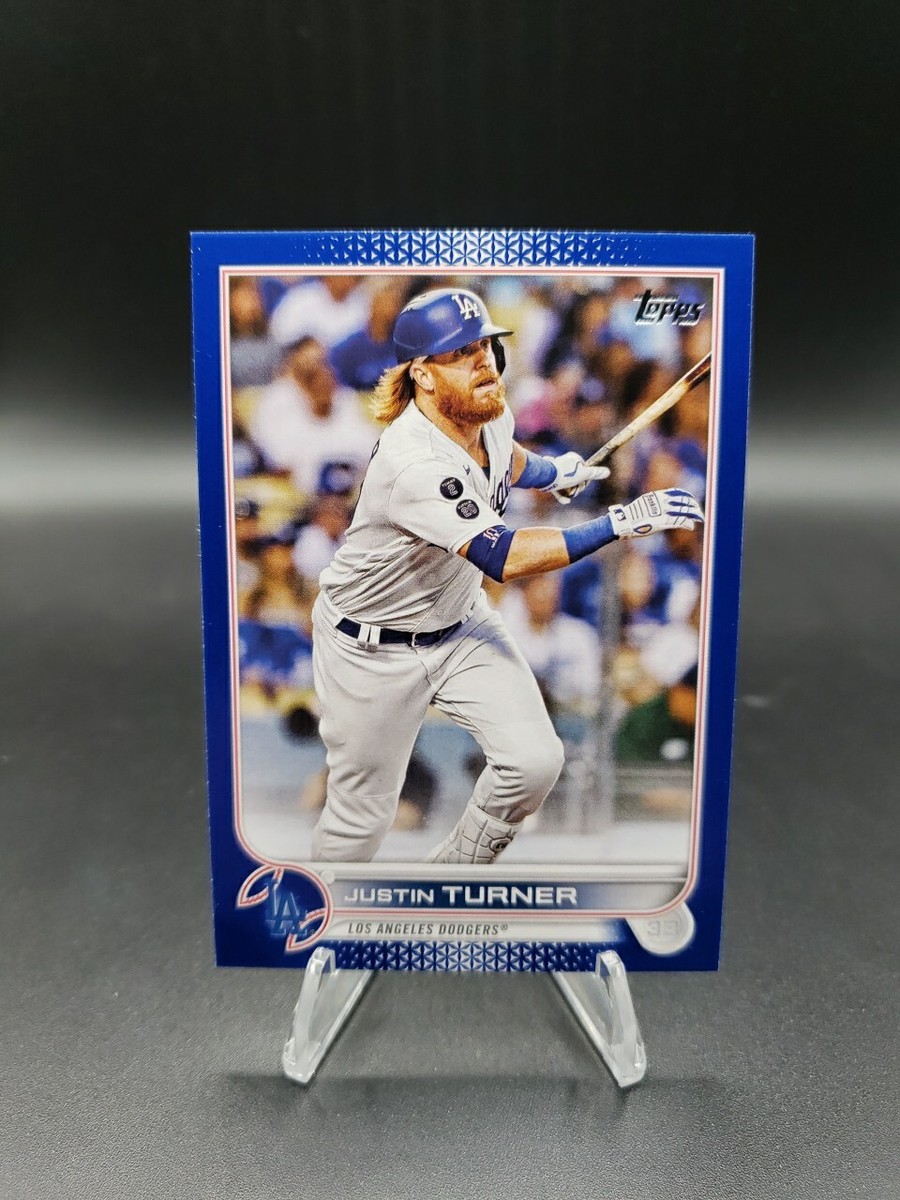 2022 Topps Series 1 - Royal Blue #257 Justin Turner | eBay