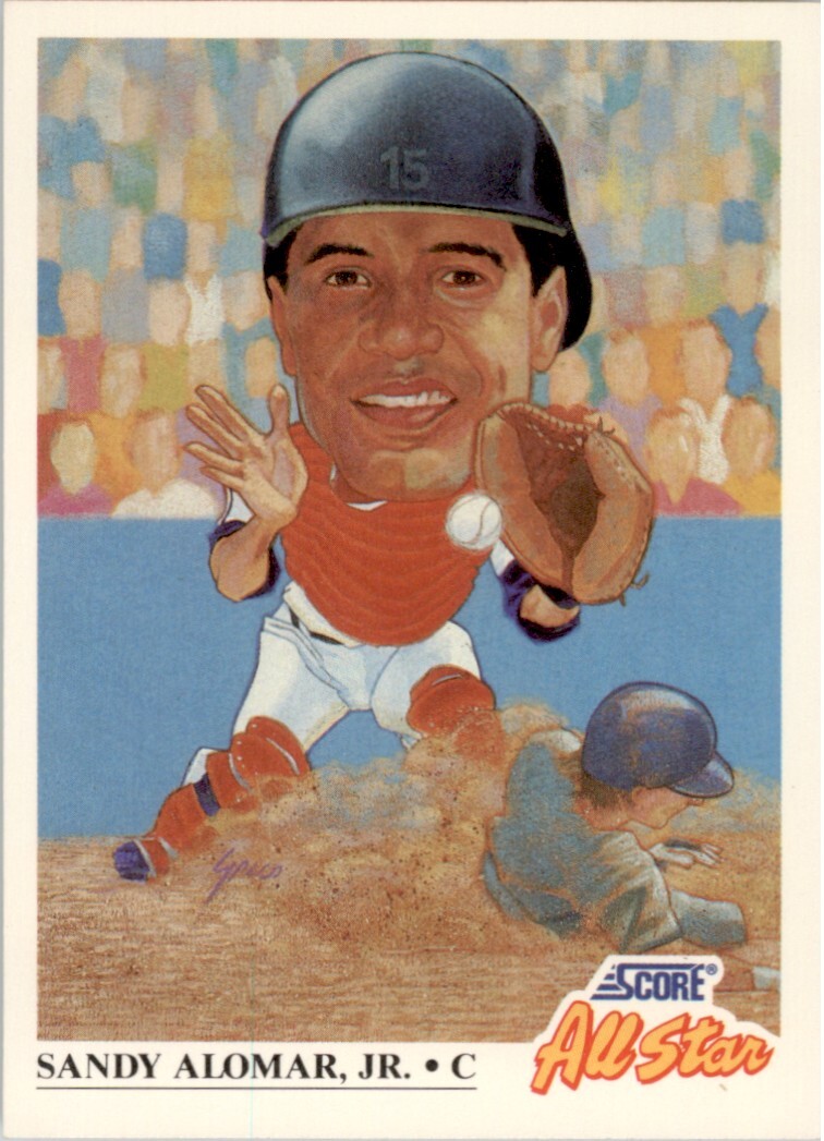 1991 Score All-Star #400 Sandy Alomar Jr. Cleveland Indians | eBay