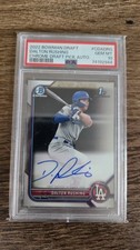 GEM MT 10 2022 Bowman Dalton Rushing Chrome Draft Pick Auto #CDADRG PSA