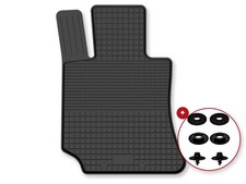 Fahrermatte Gummi für Mercedes CL W215 1999-2006 1tlg Schwarz mit Stopper Fahrermatte Gummi für Mercedes CL W215 1999-2006 1tlg Schwarz mit Stopper