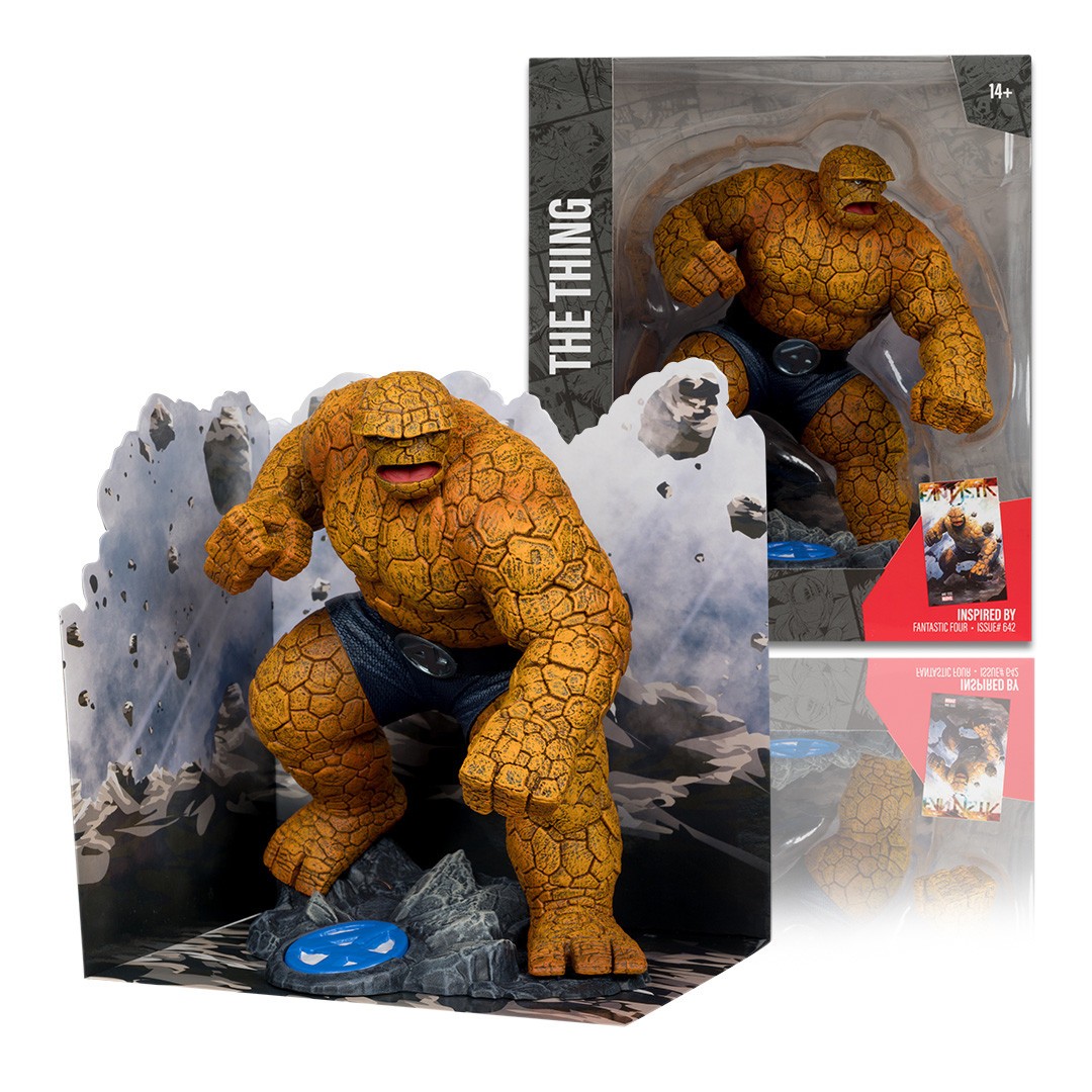 The Thing Fantastic Four #642 1:10th Scale Collectible Figure w/Scene