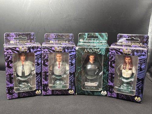 Lot of 5 Buffy the Vampire Slayer/Angel Christmas Ornaments- Vintage 2000