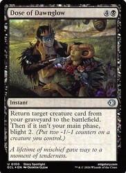 Dose of Dawnglow 100 Lorwyn Eclipsed Foil Uncommon
