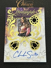 2025 Topps Royalty WWE Chelsea Green Triumph Relic Signatures /99 CF18