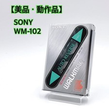 Excellent Vintage SONY Walkman WM-102 Cassette Player Auto Reverse Tested Japan