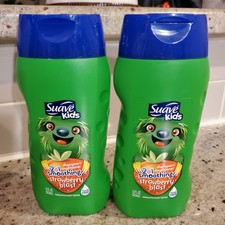 2 Suave Kids Strawberry Blast 2 in 1 Smoothing Shampoo and Conditioner 12 oz